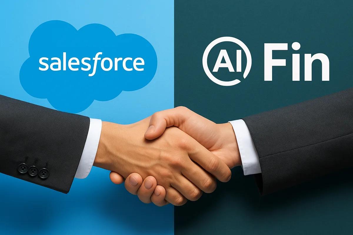 Salesforce רוכשת את Fin ב-3.6 מיליארד דולר כדי לחזק את Agentforce בשירות לקוחות מבוסס AI