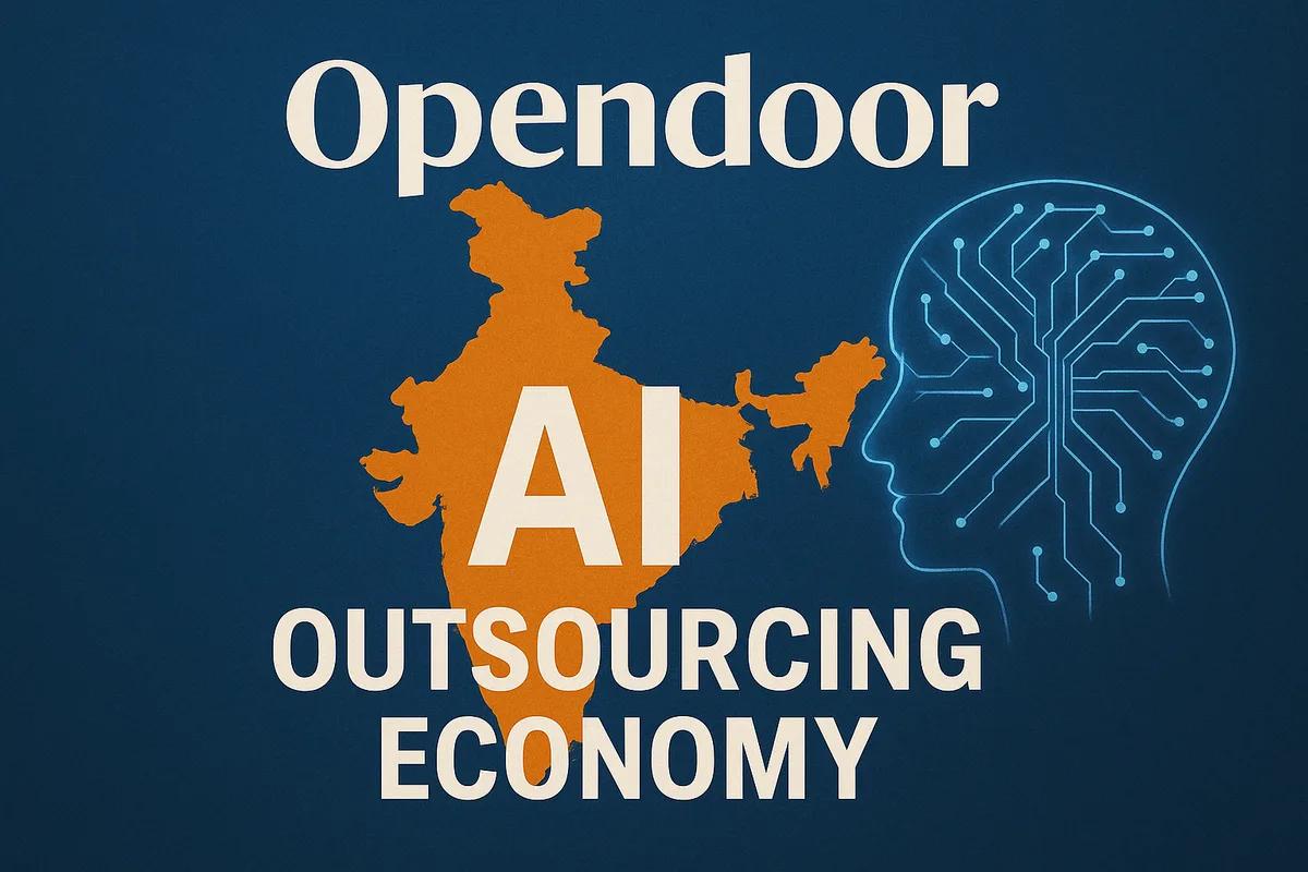Opendoor סוגרת את הפעילות בהודו: איך AI משנה את כלכלת מיקור החוץ
