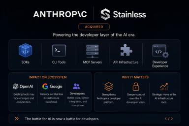 Anthropic רוכשת את Stainless: מה המשמעות עבור OpenAI, Google ושכבת המפתחים